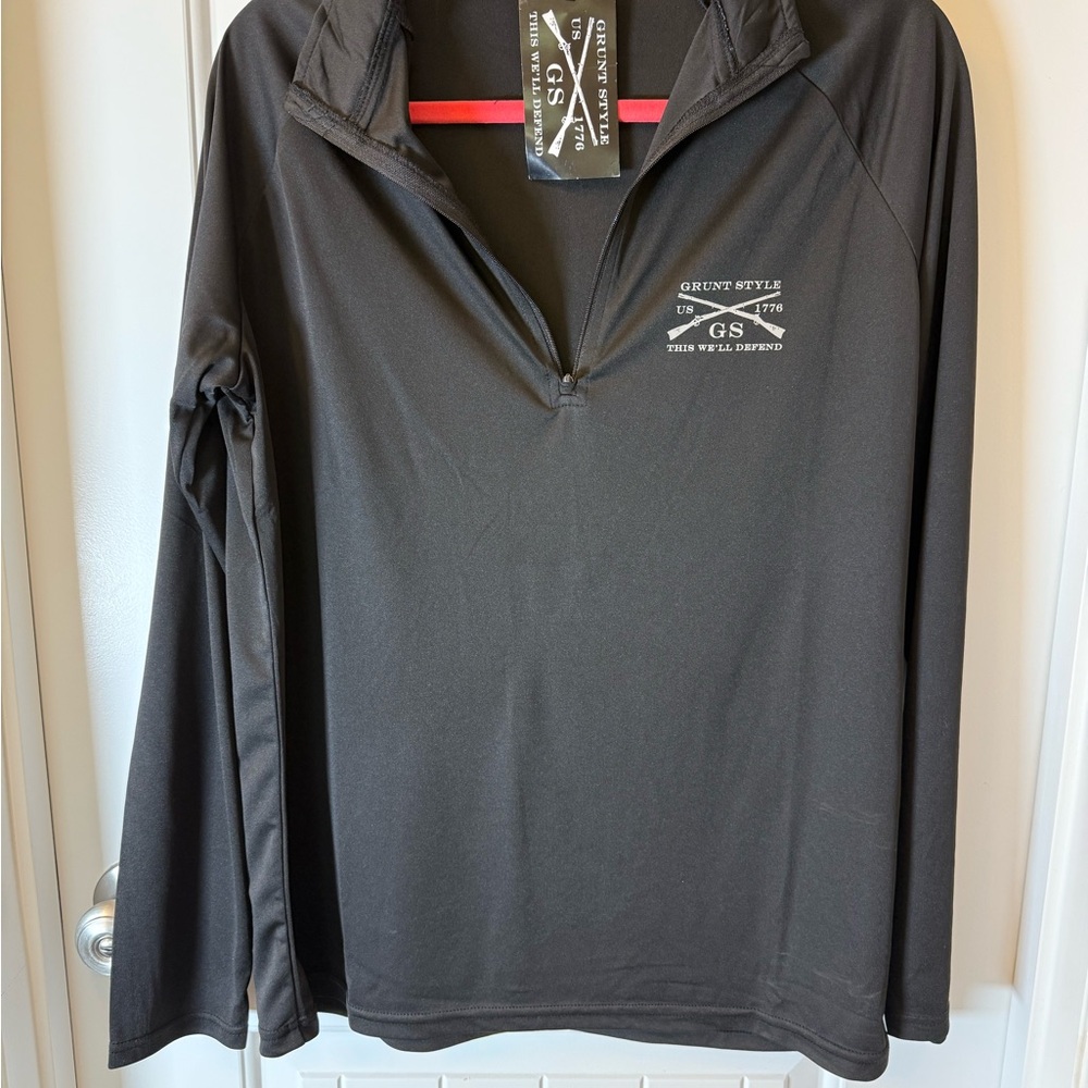 Grunt Style Black Long Sleeve Pullover